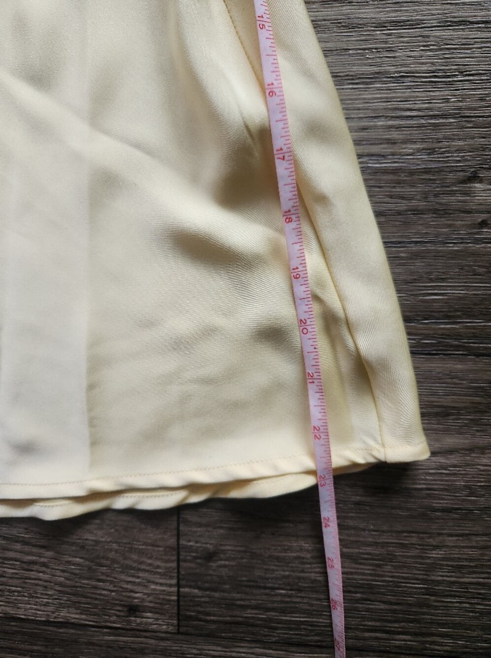 Beginning Boutique Primrose Yellow Satin Off the Shoulder Mini Dress Size 6 - Picture 7 of 10